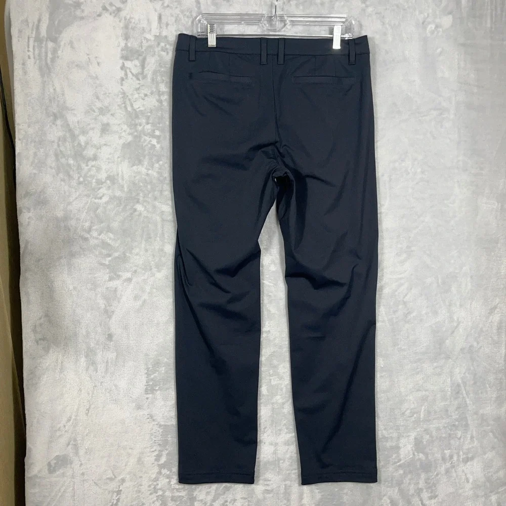 Quince Mens Golf Pants 32x30 Midnight Black ProTech Performance Stretch Chino